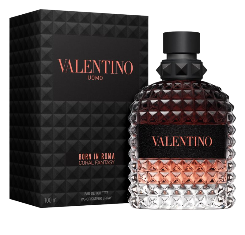 Valentino Born In Roma Coral Fantasy Uomo Eau de Toilette per uomo 100ml scatolato