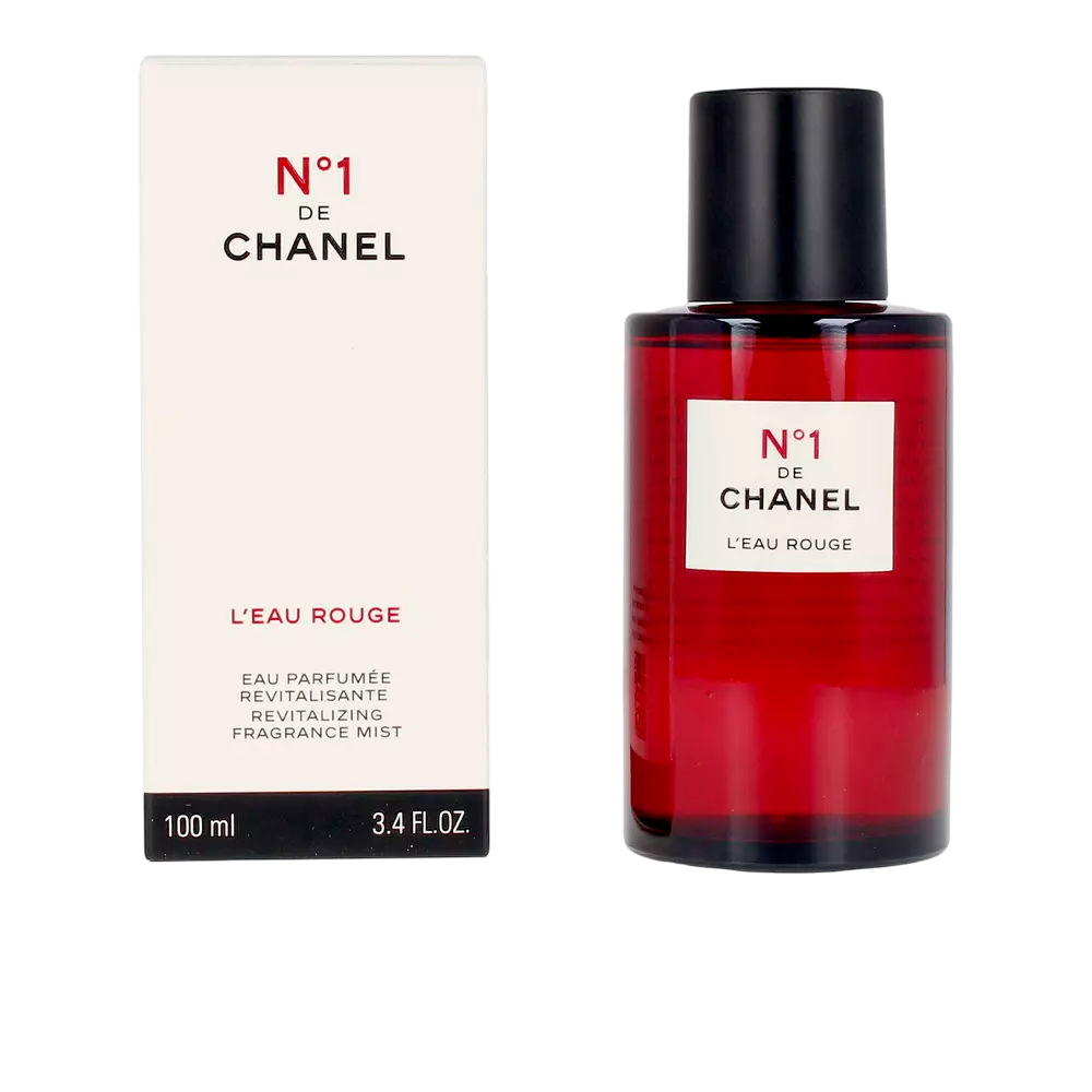 N°1 DE CHANEL L'EAU ROUGE ACQUA PROFUMATA RIVITALIZZANTE PER IL CORPO 100ML SCATOLATO